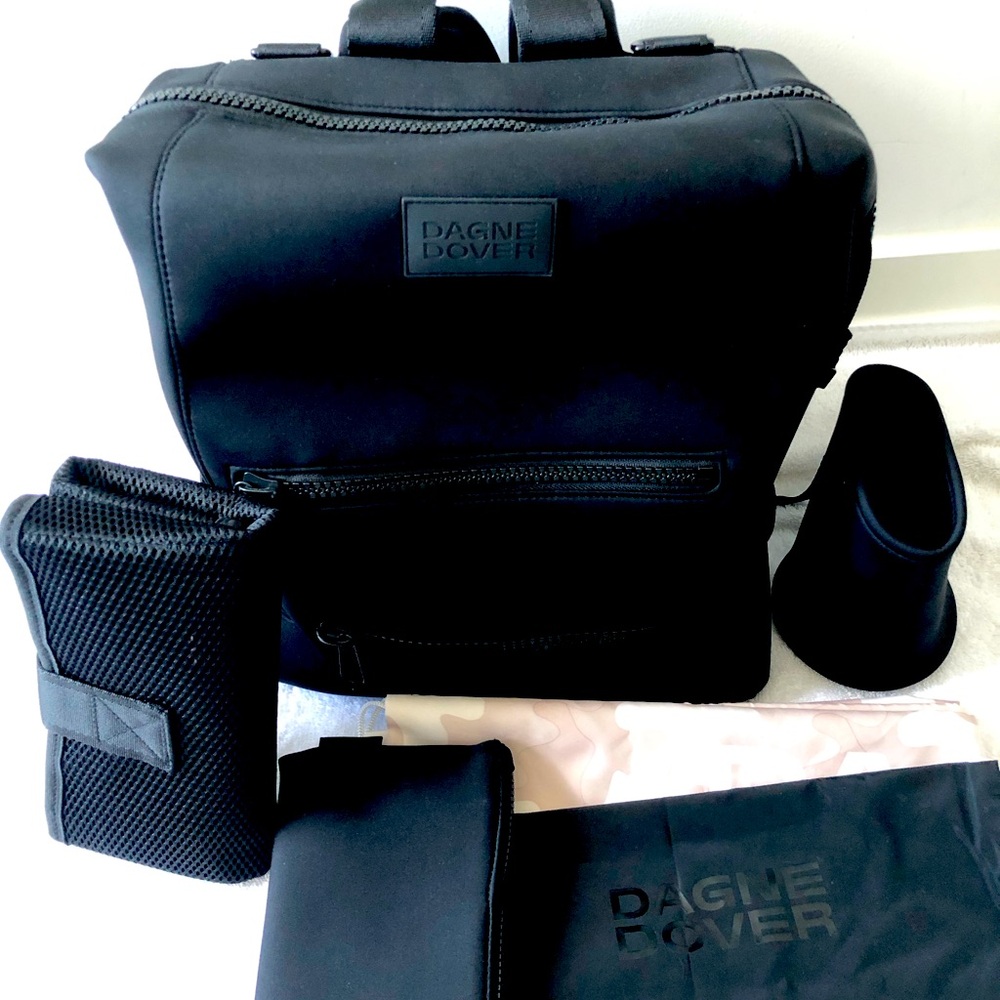 Dagne dover Large Indi diaper bag, Blk
